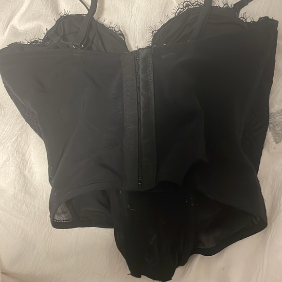 Chrishell lace mesh bustier garage (black) xS - Picture 3 of 3